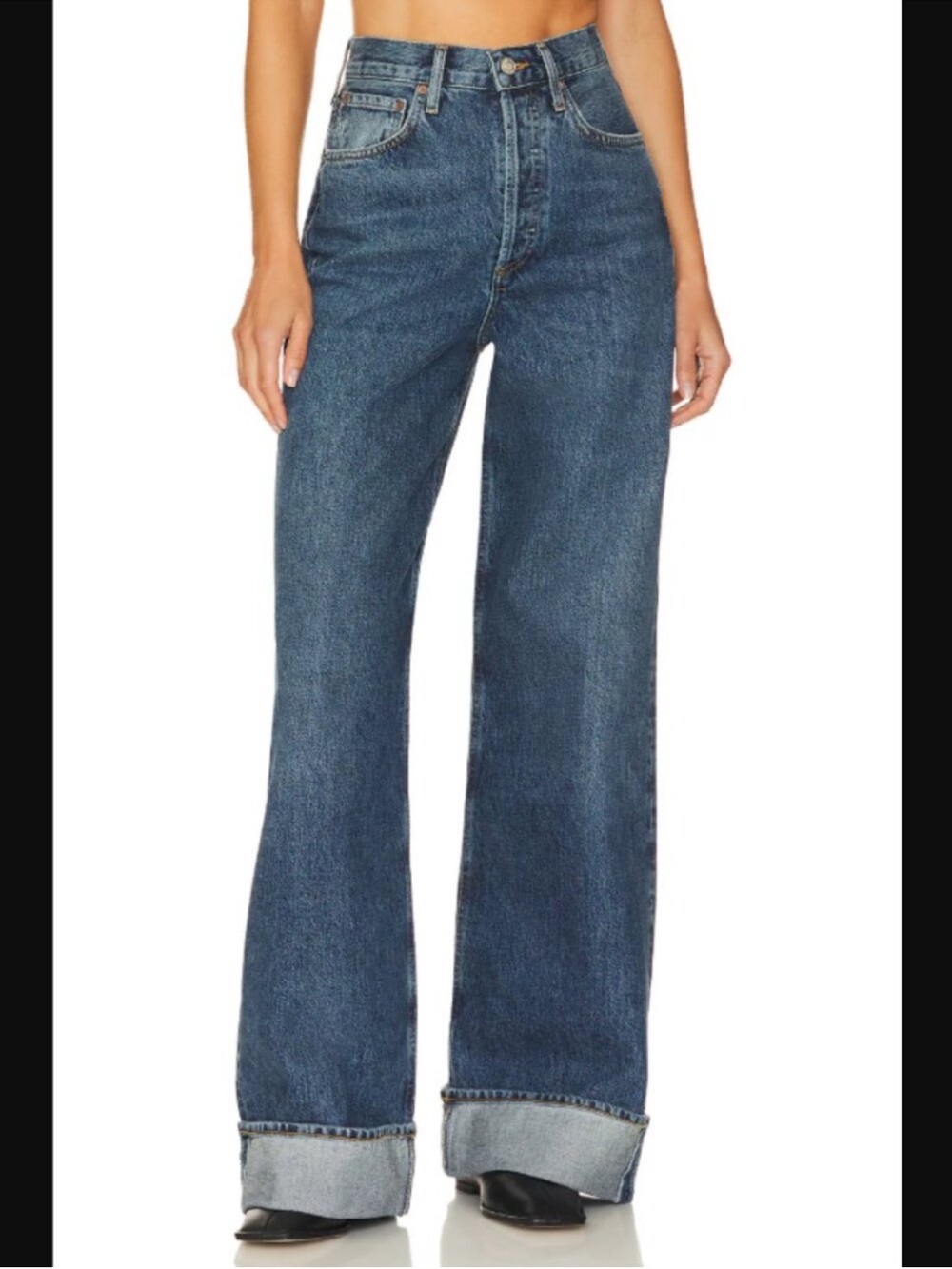 AGOLDE Dame High-Rise Wide Leg Women’s Jeans